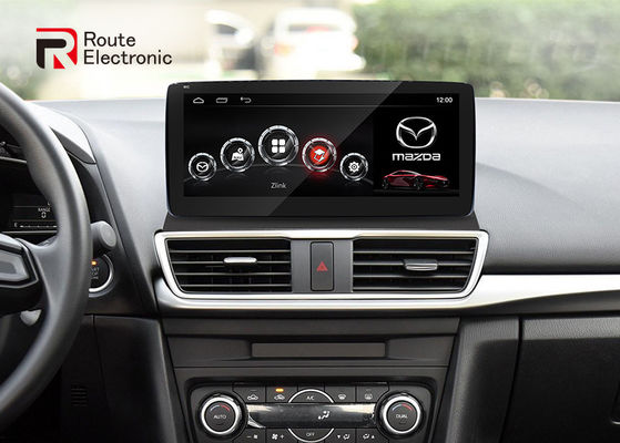 Unidade principal 4G DSP Mazda 3 Android com tela sensível ao toque capacitiva