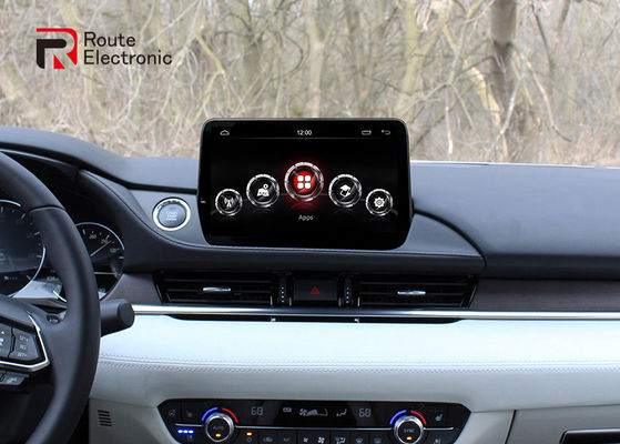 Rádio sem fio Carplay Android para carro estéreo para Mazda 6 Single Din