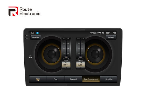 Estéreo automotivo universal de 9,5 polegadas, reprodutor de áudio automotivo 4G Bluetooth 2K Android