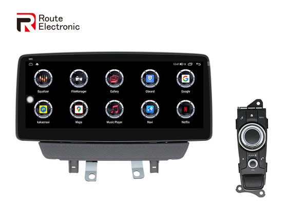 Rádio automotivo multitoque Android estéreo 4G DSP Bluetooth 5.0 compatível com Mazda 2