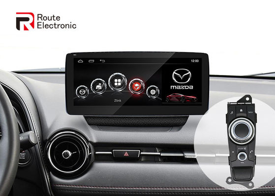 Leitor de carro Android de 10,25 polegadas, unidade principal automática Android sem fio com joystick 4G DSP