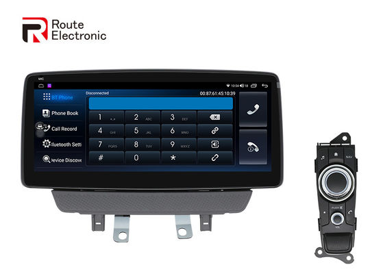 Leitor de carro Android de 10,25 polegadas, unidade principal automática Android sem fio com joystick 4G DSP