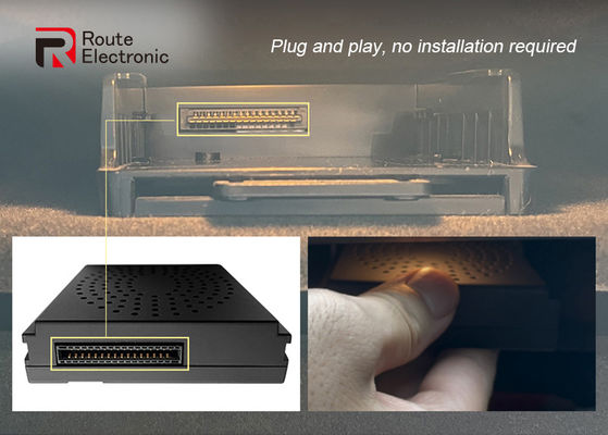 Interface de vídeo para carro com sistema Linux Play e plug-fit Mercedes Benz