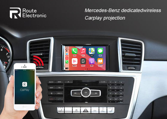 Interface multimídia para carro Plug Play, interface Carplay sem fio Fit Mercedes Benz