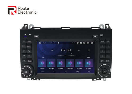 Estéreo de carro com duplo ruído de botões físicos, rádio de carro Android 12 para Benz B200