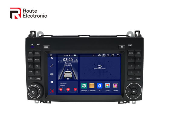 Rádio de carro OEM Android 12, estéreo de carro sem deck para Mercedes Benz B200 W209