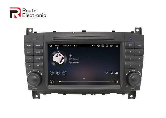 Rádio de carro OEM para Mercedes Benz W203 reprodutor multimídia de carro sem deck