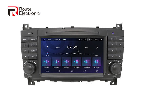 Benz W203 OEM Android Car Audio 2 DIN com tela LCD 7" 1024 × 600