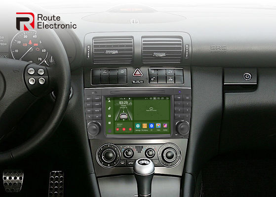 Rádio de carro OEM para Mercedes Benz W203 reprodutor multimídia de carro sem deck