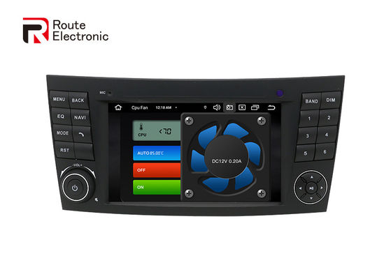 Rádio de carro OEM de 7 polegadas, rádio Octa Core Android Fit Benz W211