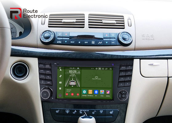 Rádio de carro OEM de 7 polegadas, rádio Octa Core Android Fit Benz W211