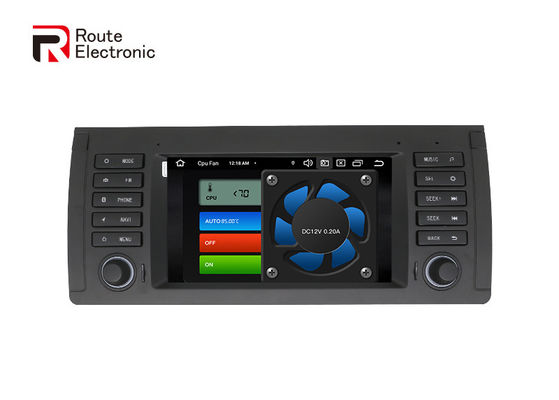 Reprodutor multimídia para carro Android Double Din 7 polegadas multilíngue adequado para BMW E39