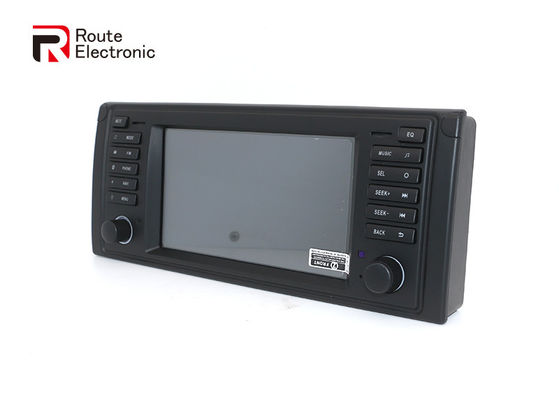 Rádio de carro OEM de navegação GPS, reprodutor multimídia BMW com câmera reversa 1080p