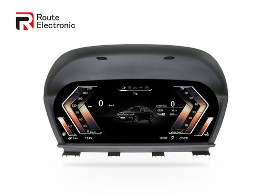 Velocímetro digital do painel do carro BMW X1 12,3 polegadas IPS 1920 × 720 plug and play