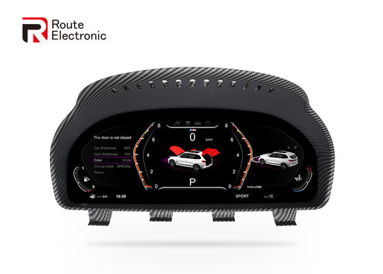 12. Cluster de painel digital de carro de 3 polegadas 1 GB de RAM ROM de 4 GB Suporte a vários idiomas