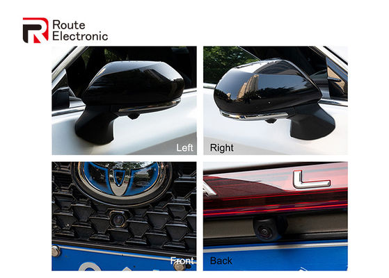Sistema de câmera panorâmica 1080P 360 com visão de pássaros com estéreo de carro Android