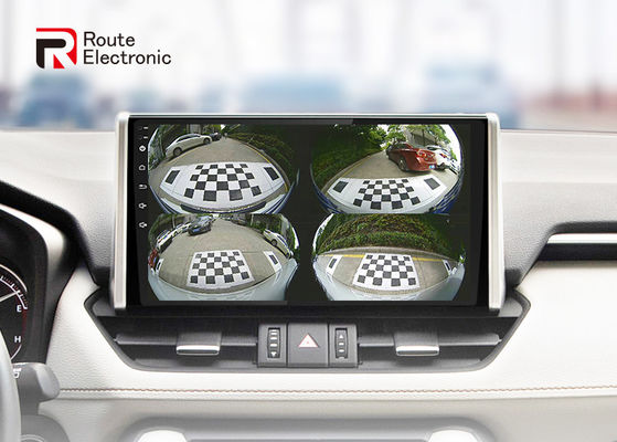 Câmera panorâmica de 360 ​​graus com visualização de pássaros 2D modo de exibição 3D para carro