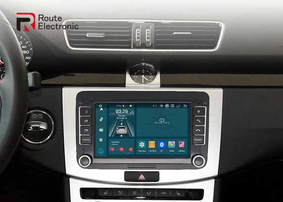 VW Universal Octa Core Android Car Stereo 7 polegadas com ventoinha de resfriamento botões físicos