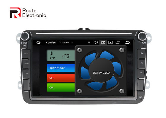 Rádio automotivo OEM multimídia de 8 polegadas com botões físicos Sistema de navegação GPS