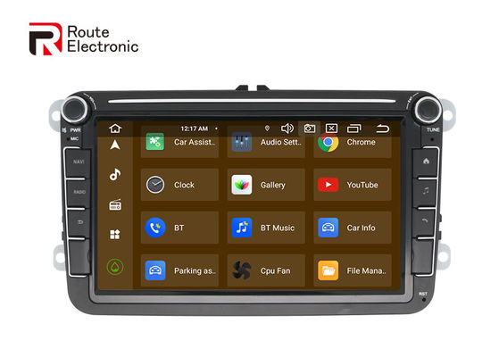 Rádio automotivo OEM multimídia de 8 polegadas com botões físicos Sistema de navegação GPS