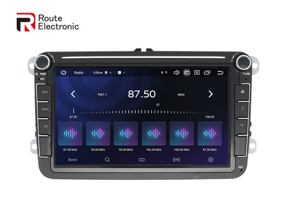 Rádio automotivo OEM multimídia de 8 polegadas com botões físicos Sistema de navegação GPS
