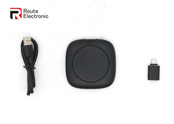 Caixa Carplay portátil de plástico, caixa Ai Android de resolução adaptável para carro