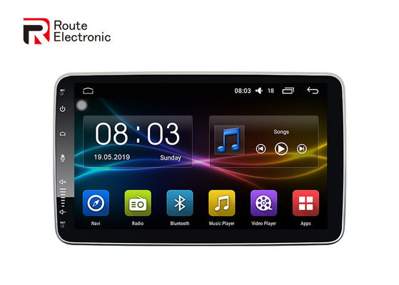 GPS RDS DAP 10,1 polegadas Android carro estéreo 2,4 GHz 5 GHz banda Wi-Fi