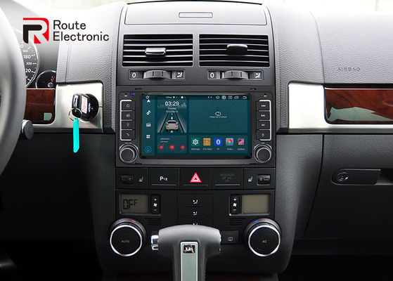 Volkswagen Touareg Android 7 polegadas IPS Double Din Carplay rádio estéreo de carro sem fio