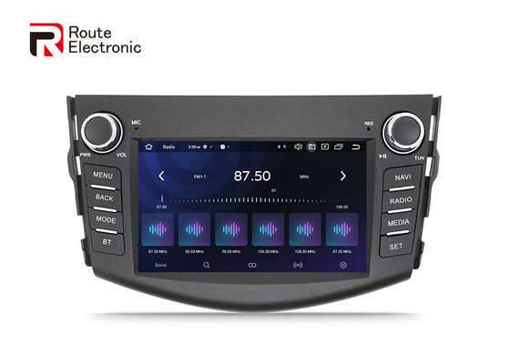 Toyota Rav4 Octa Core Android Car Audio Com Botões Suporte Carplay