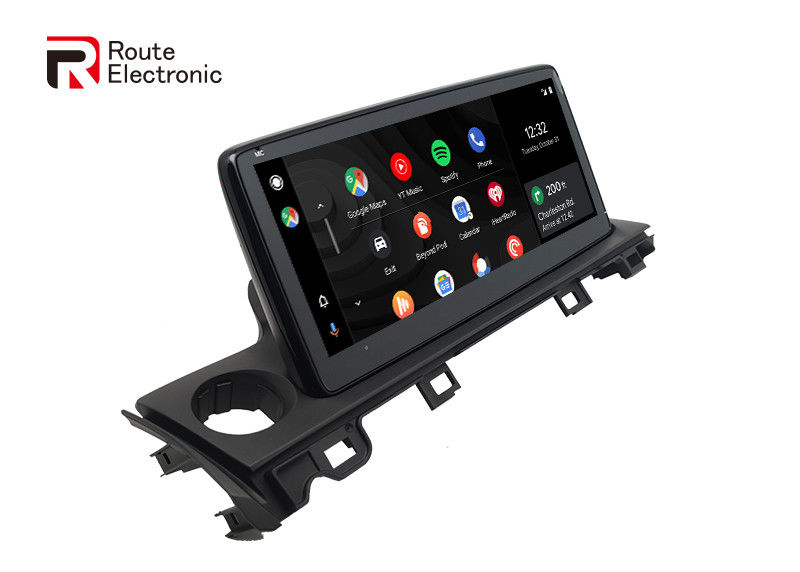 Unidade principal estéreo para carro IPS Mazda de 10,25 polegadas com 4G DSP sem fio Carplay