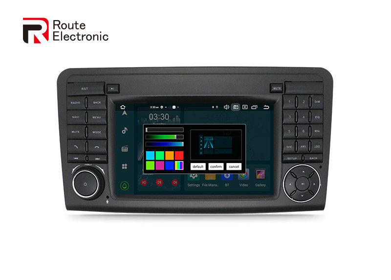 Mercedes Benz ML 350 W164 2005-2012 GPS Car Car Wireless Carplay Com Botões Físicos