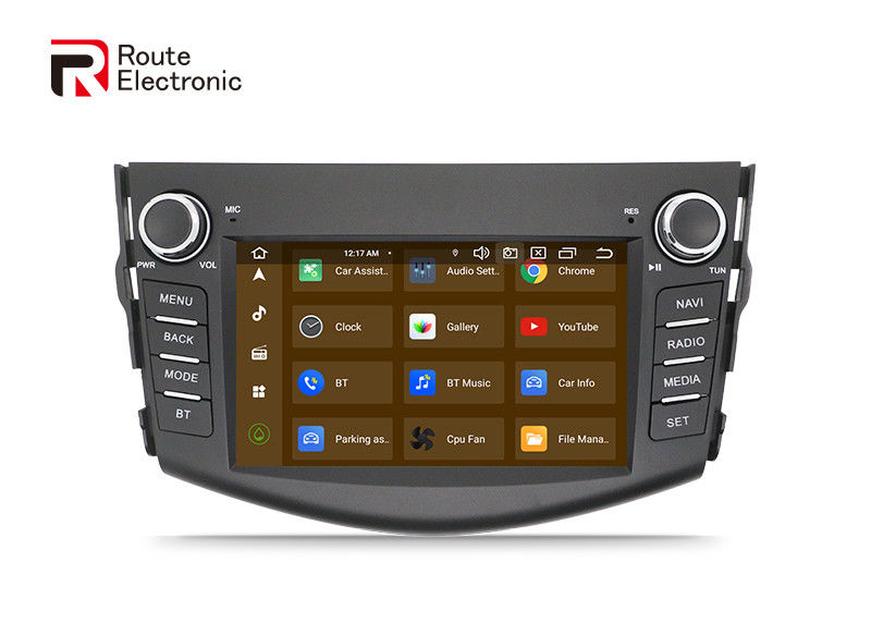 Toyota Rav4 Octa Core Android Car Audio Com Botões Suporte Carplay